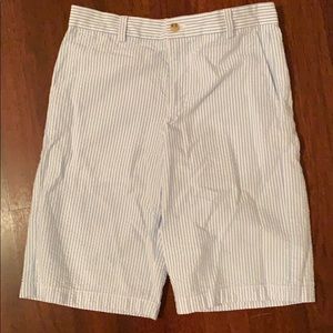 Vineyard Vines Seersucker Shorts Boys Size 18